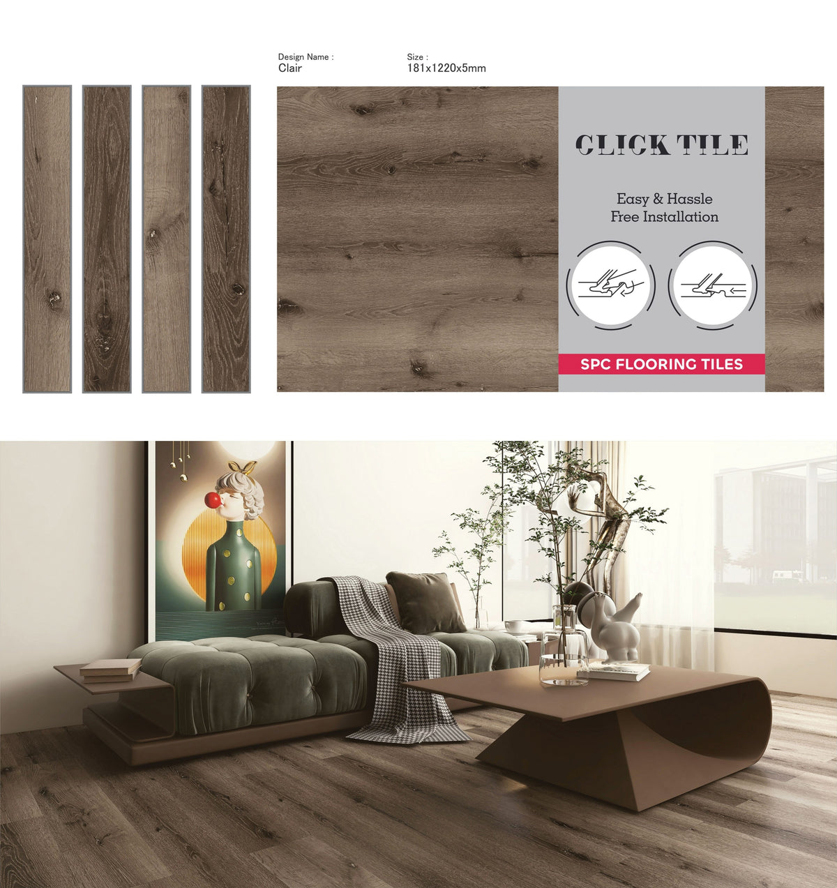 CLAIR SPC FLOORING