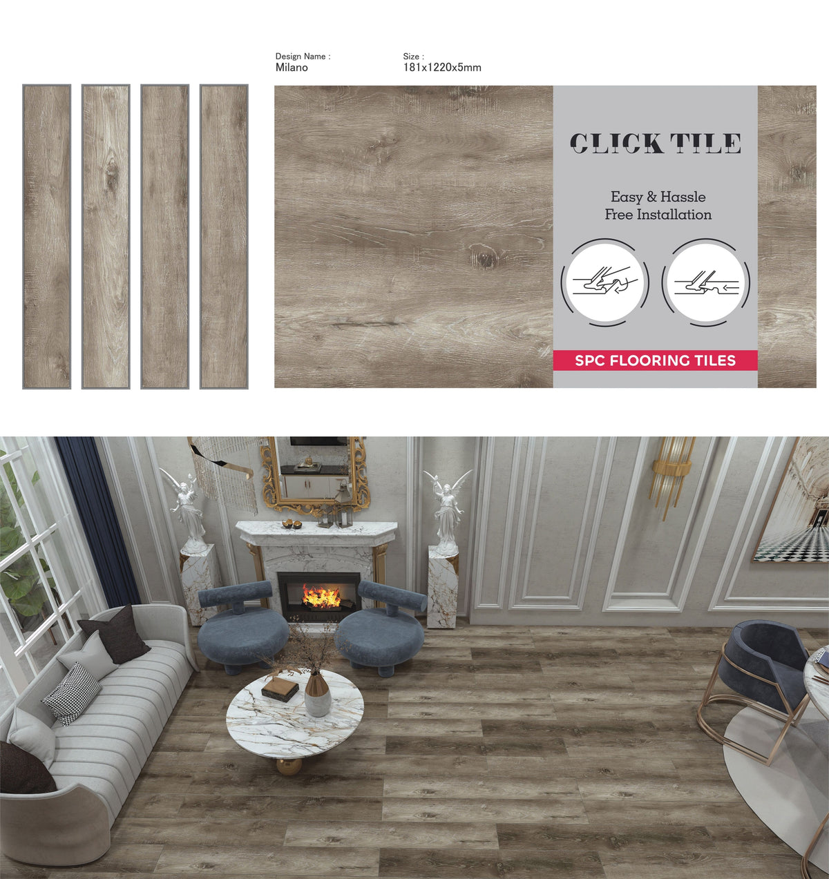 MILANO SPC FLOORING